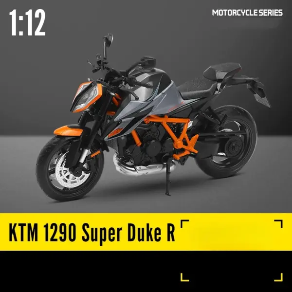 1:12 KTM 1290 Super Duke R Die-cast Model - Image 9