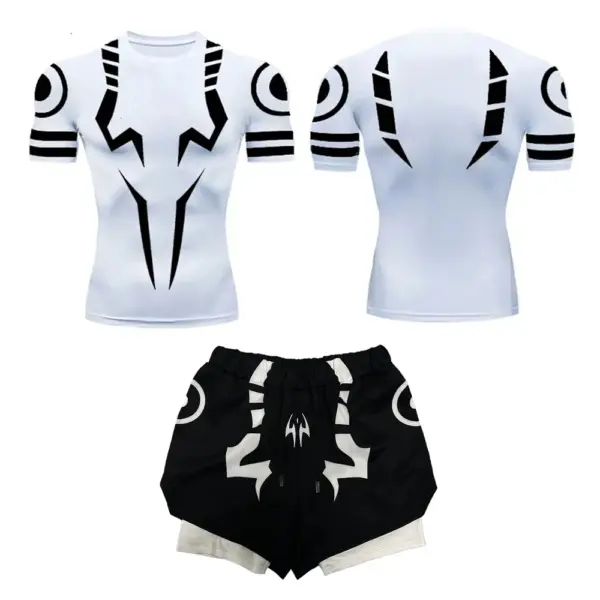 Jujutsu Kaisen Men's Compression Workout Set