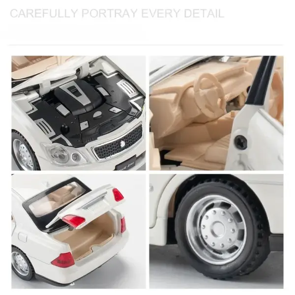 1:32 Scale Toyota Crown Diecast Model Car - Image 5