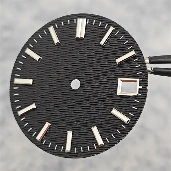 28.5mm Stainless Steel Watch Dial for NH35 - Image 8