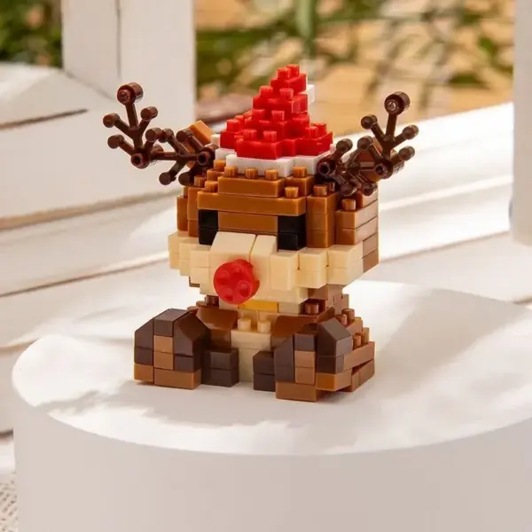 Santa Claus Micro Building Block Decoration - Image 4
