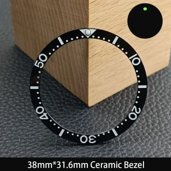 Luminous Ceramic Bezel Insert 38mm Watch Part - Image 28