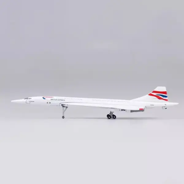 1:400 Scale Concorde Plane Model Collectible - Image 2