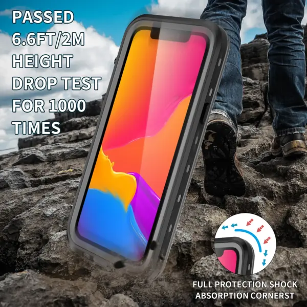 Rugged Waterproof Phone Case for iPhone 11-13 - Image 4