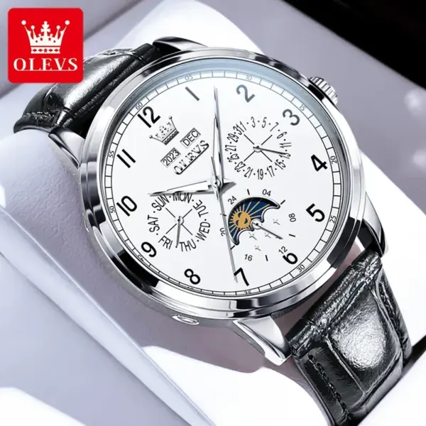 Olevs 6698 Luxury Automatic Mechanical Watch - Image 11