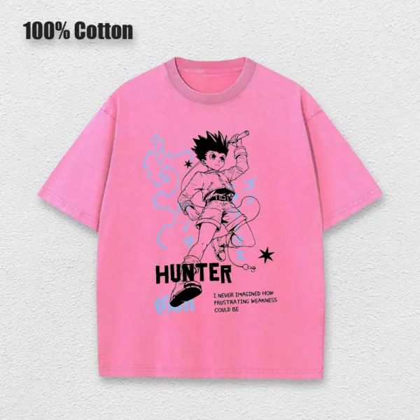 Punk Anime Hunter x Hunter Graphic T-shirt - Image 7