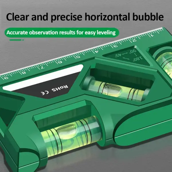 Magnetic Mini Level Gauge with Protractor - Image 5