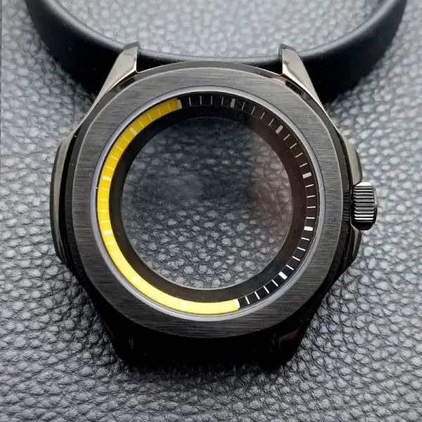 39.5mm Stainless Steel Watch Case with Sapphire Glass - Image 40