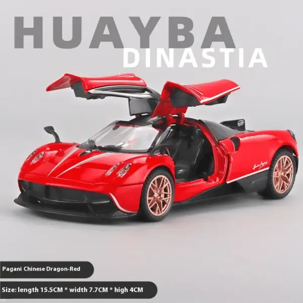 1:32 Pagani Huayra Diecast Model Car - Image 7