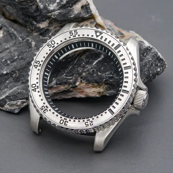 41mm Stainless Steel SKX007 Watch Case with Sapphire Glass - Image 12