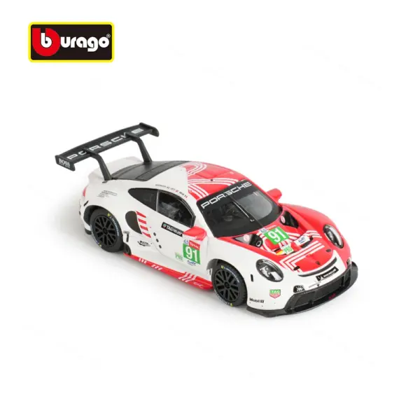 Bburago 1:43 Porsche 911 RSR LM Model Car