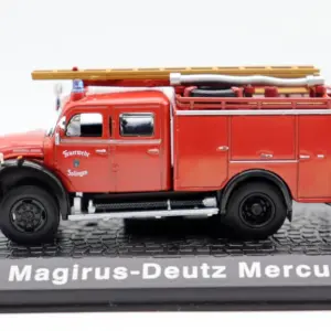 1/43 Scale Magirus-Deutz Fire Truck Model