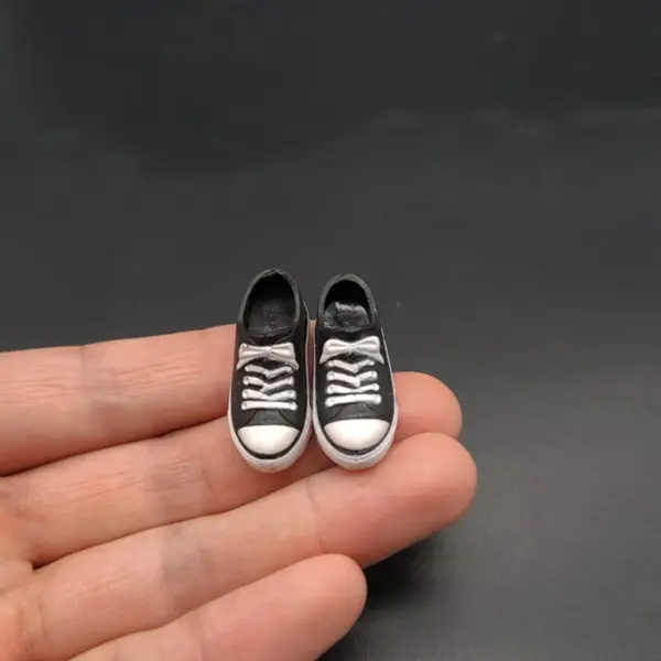 1/12 Scale Low-Cut Canvas Shoes for Dolls - Image 10