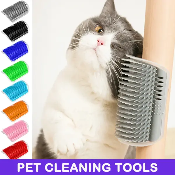 Cat Corner Hair Scrubber and Massager - Image 2