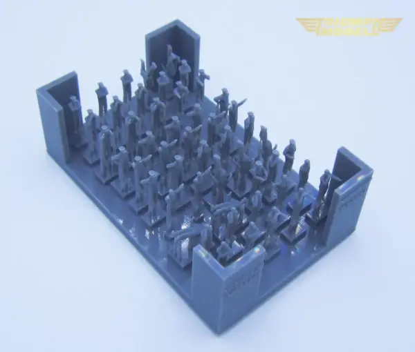 IJN Officer 3D Printed Model Set of 50 - Image 4