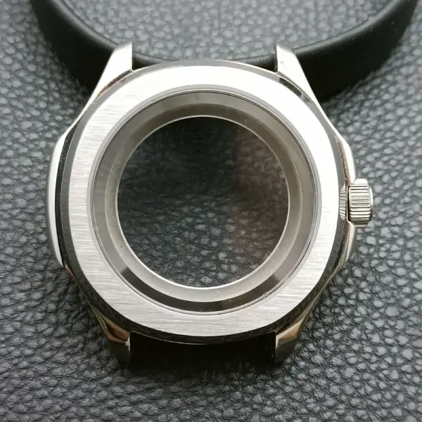 39.5mm Stainless Steel Watch Case with Sapphire Glass - Image 15