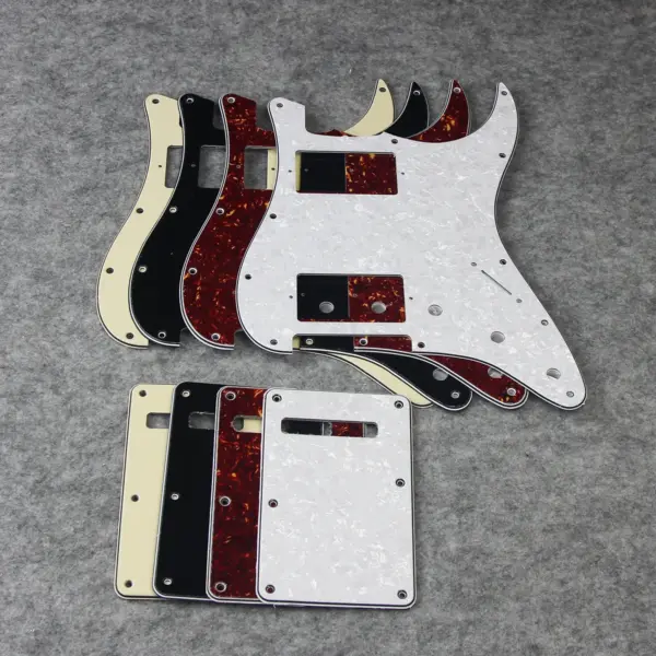 Electric Guitar HH Pickguard Set with Screws - Image 5