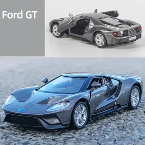 1:36 Ford GT Sports Car Diecast Model - Image 8