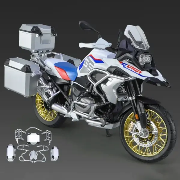BMW R1250 GS ADV Diecast Motorcycle Model - Image 2