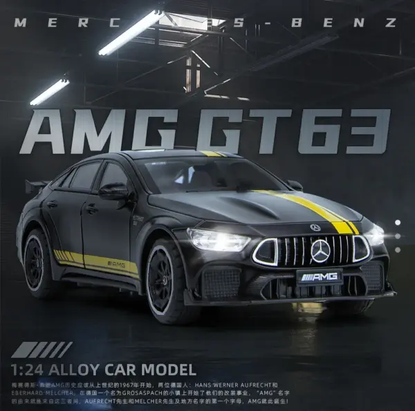 1:24 Mercedes Benz AMG GT63 Diecast Model