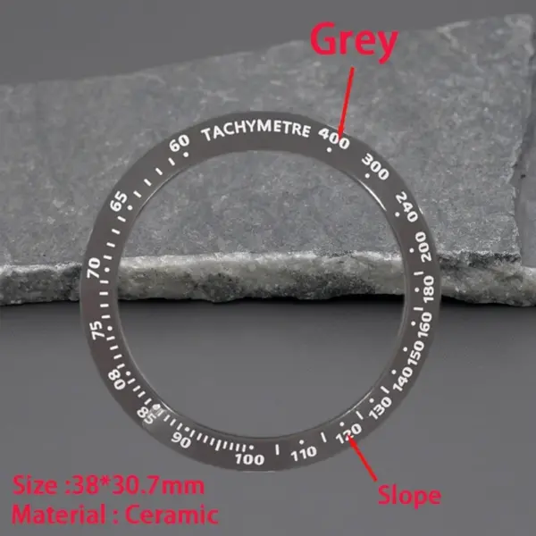 Gray Ceramic Bezel Insert for Omega Watches - Image 33