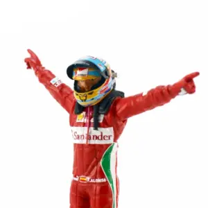 1:18 Scale Resin Racing Driver Figure Model 10 Sf90bfec0ec214f91b79dca2d7476f73d7