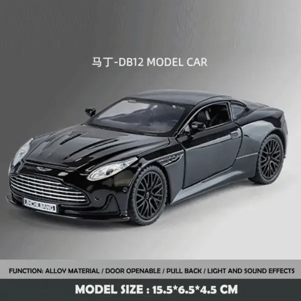 1:32 Aston Martin DB12 Diecast Model Car - Image 10