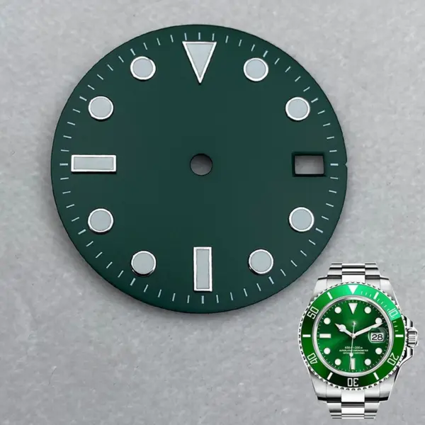 28.5mm C3 Luminous Dial for NH35 Eta 2824 - Image 4