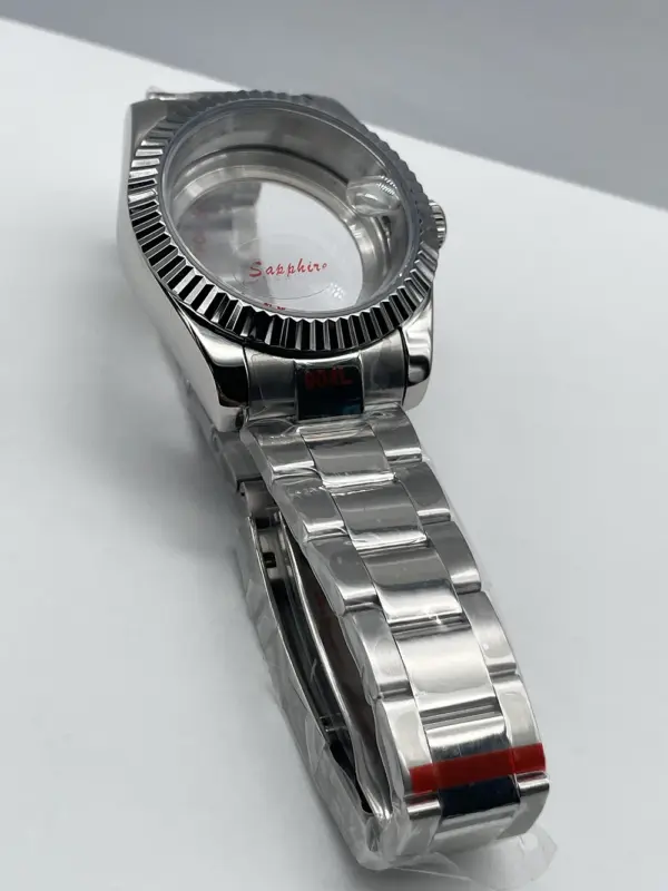 40mm Stainless Steel Watch Case Kit NH35 NH38 - Image 6