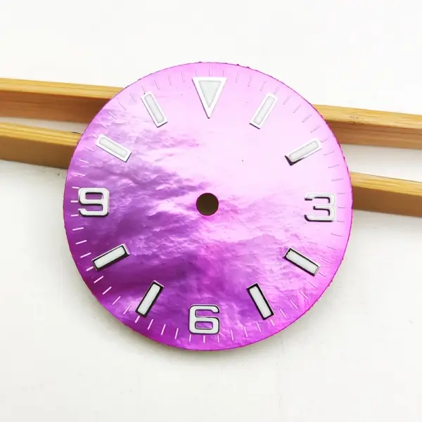 28.5mm Green Luminous Watch Dial for NH35 - Image 12