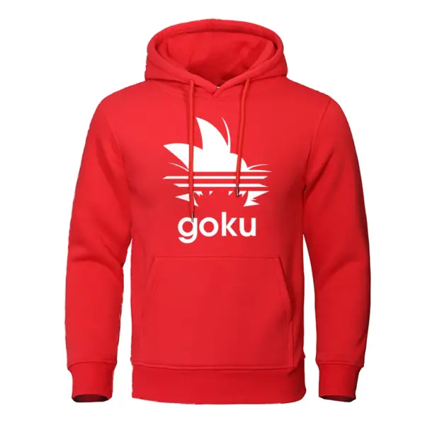Japanese Anime Character Print Hoodies for Men - Image 2