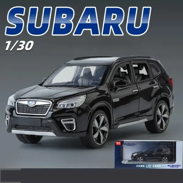 1:30 Subaru Forester Diecast Miniature Model Car - Image 9