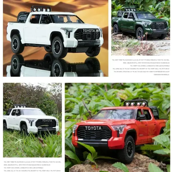 1:24 Scale Toyota Tundra Diecast Model Truck - Image 2