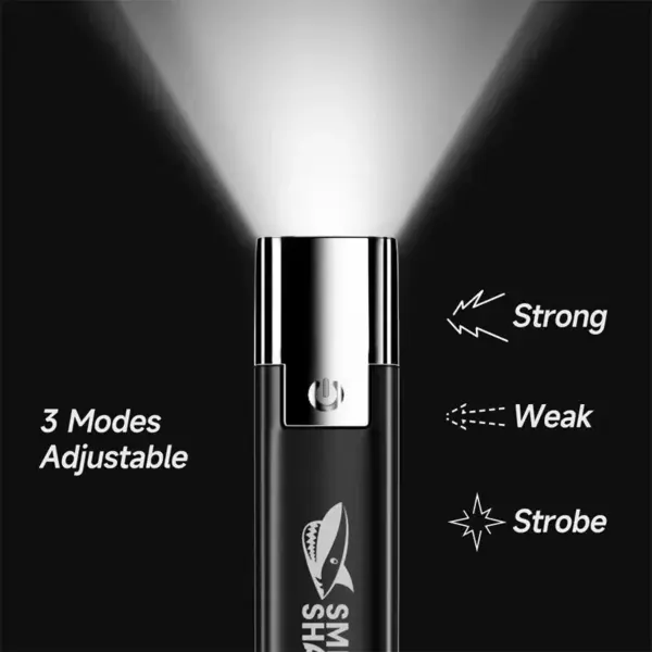 USB Rechargeable Waterproof LED Flashlight 450 Lumen - Image 2
