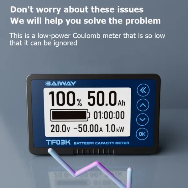 TF03K Battery Capacity Tester for Lead Acid - Image 3