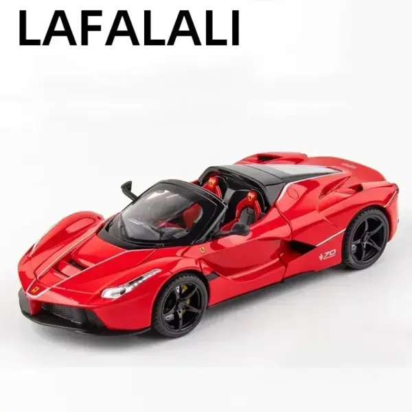 1:22 Ferrari Laferrari Diecast Model Car - Image 8