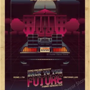 Vintage Back To The Future Movie Poster Print 79 Sfa4524a1860d4789865bc8deb52d371ct 1