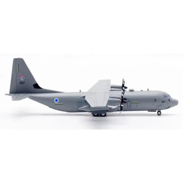 1:200 Diecast Metal Israeli C-130J Model - Image 6