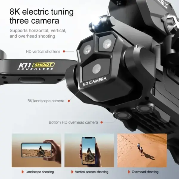 K11 Max Drone 8K HD Camera RC Quadcopter - Image 4