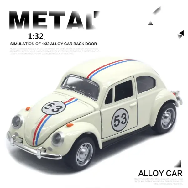 1:32 Scale Volkswagen Beetle Diecast Model - Image 19