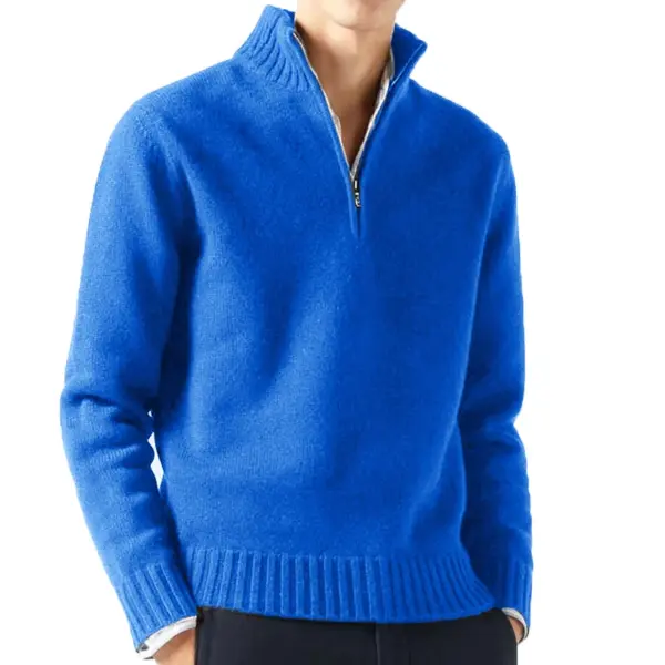 Men's Casual Turtleneck Sweater for Autumn - Image 7