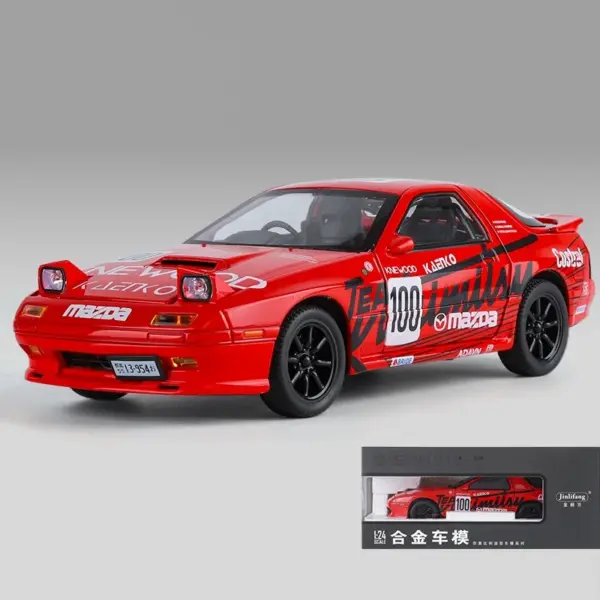 1:24 Mazda RX7 FC Diecast Model Car - Image 10