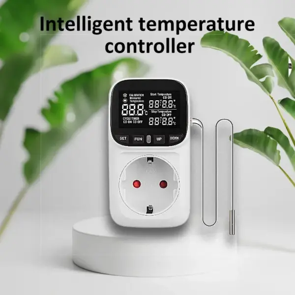 Digital Thermostat Temperature Controller Socket - Image 2