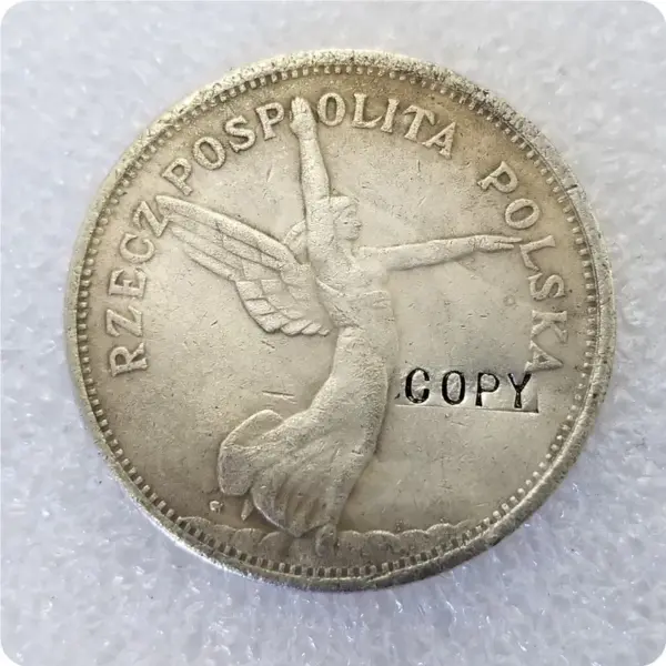 1930 Poland Coin Replica Collectible Medallion - Image 2