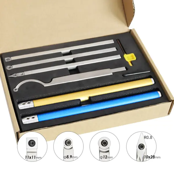 TASP 6 in 1 Woodturning Tool Set - Image 2
