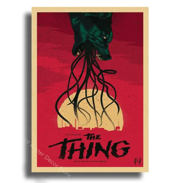 Monsters Movie Poster Vintage Home Decor - Image 7