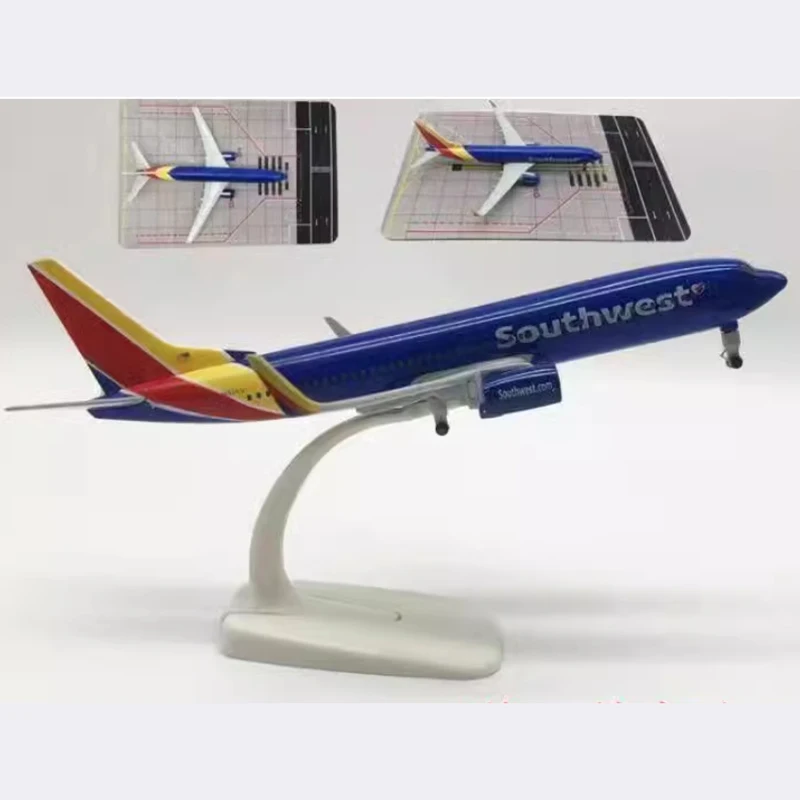 20cm Southwest Airlines B737 Model Airplane 2 20cm Southwest Airlines B737 Model Airplane - Image 2