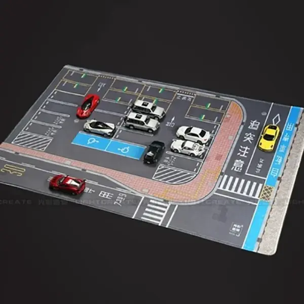 1:64 Scale City Road Scene Mat - Image 7