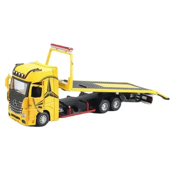 1:24 Scale Mercedes Benz Flatbed Truck Model - Image 6