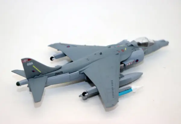 1/100 Harrier GR.9 RAF Diecast Model Aircraft - Image 5